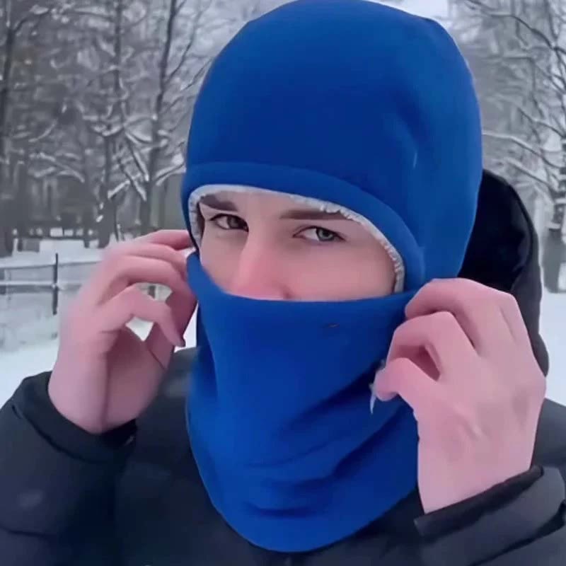 Fleece Lined Thermal Hooded Scarf - image 1