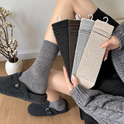 Cotton Ribbed Quarter Socks (4 Pairs) - image 6