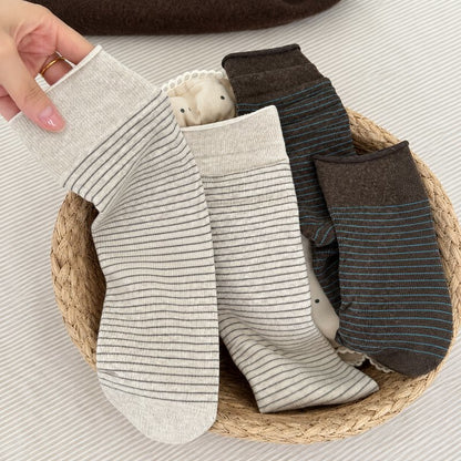 Cotton Ribbed Quarter Socks (4 Pairs) - image 8