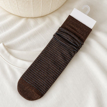 Cotton Ribbed Quarter Socks (4 Pairs) - Coffee - EU36-40(US3-7) - image 14