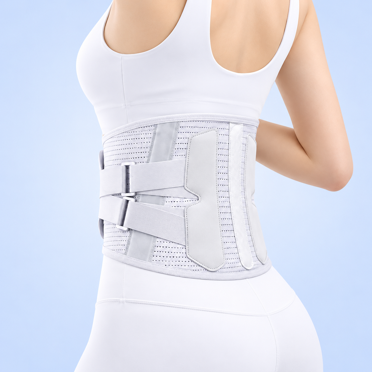 Breathable Lumbar Support Waist Brace - image 2
