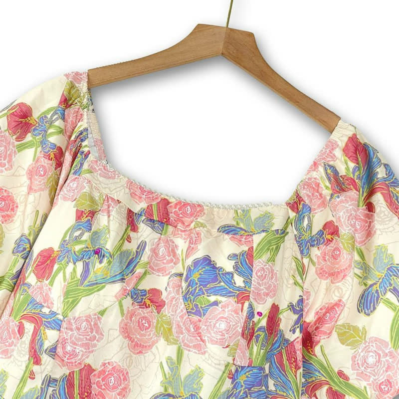 Plus Size Floral Midi Dress - image 2