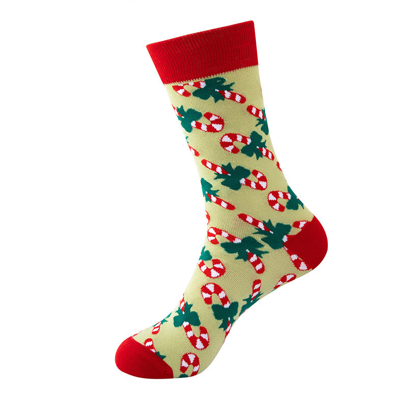 Christmas Unisex Cozy Crew Socks(5 Pairs) - image 4