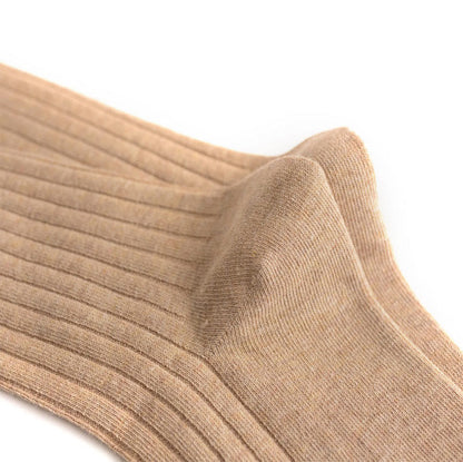 Solid Stripes Crew Socks(3 Pairs) - image 7