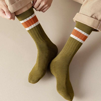 Plus Size Warm Breathable Quarter Socks(8 Pairs) - image 5
