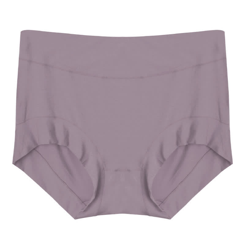 High-Waisted Breathable Panty(3 Pairs) - Dusty Rose - Fits 175-255lbs - image 13
