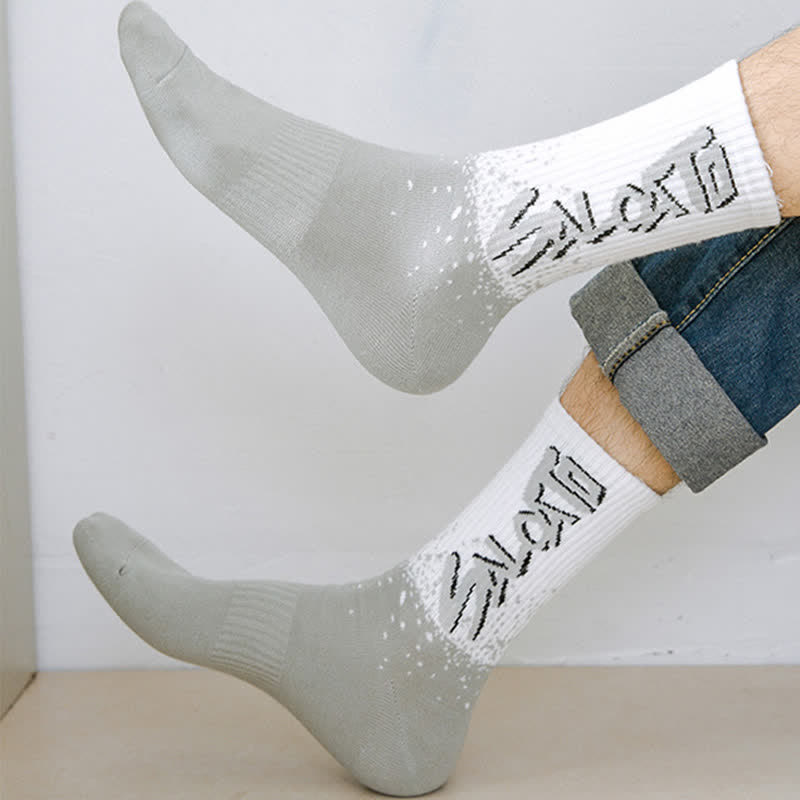 Trendy Crew Socks(5 Pairs) - image 7
