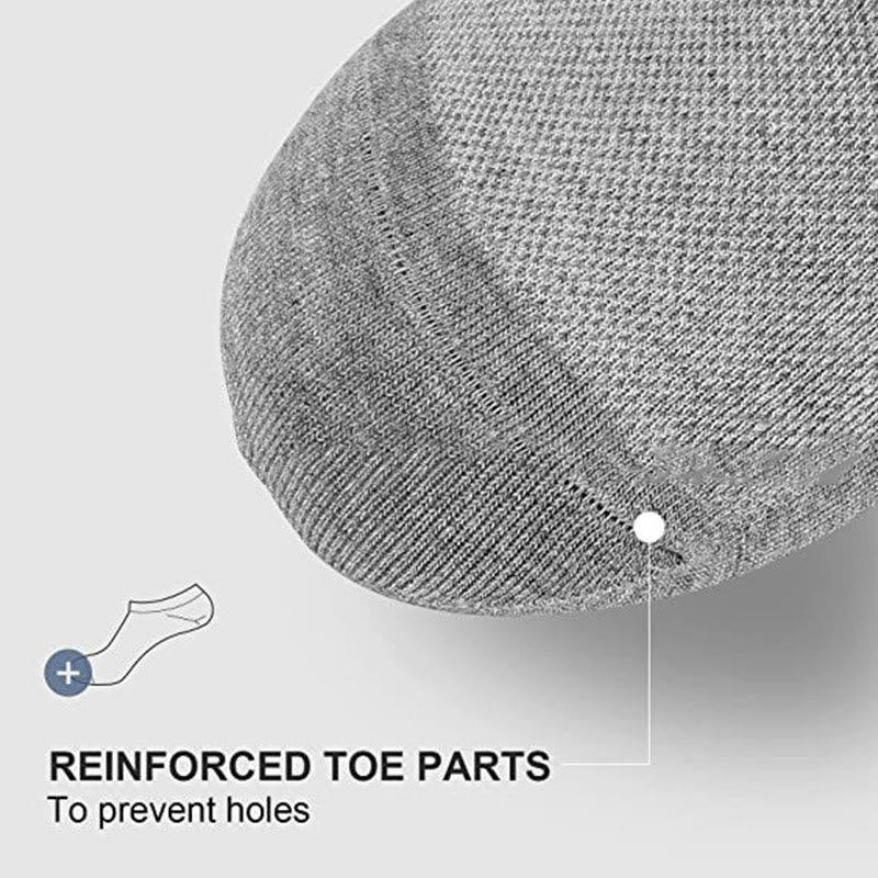 Mesh No Show Socks(3 Pairs) - image 3