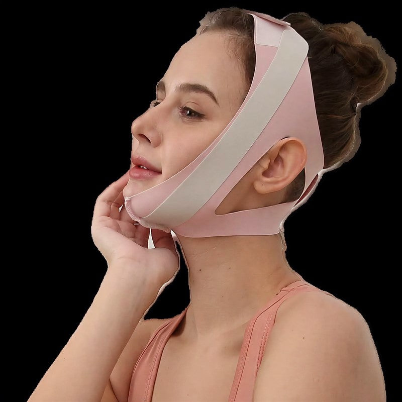 Soft Stretch Face Support Wrap - Pink - One Size - image 2