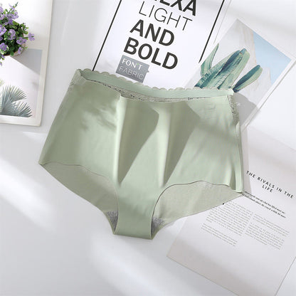 Seamless Panty(3 Packs) - Light Green - 3XL - image 4