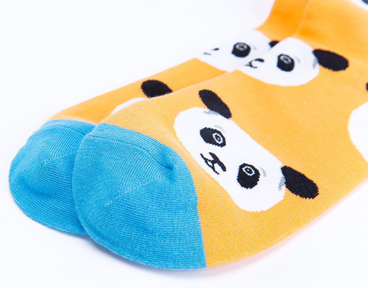 Cute Panda Crew Socks(5 Pairs) - image 11