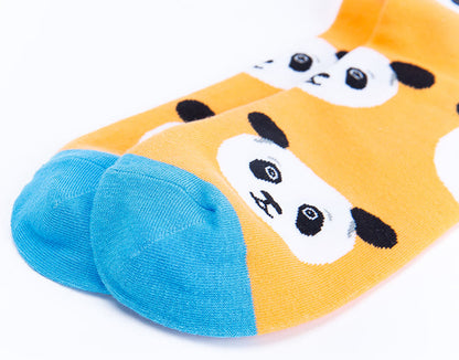 Cute Panda Crew Socks(5 Pairs) - image 11