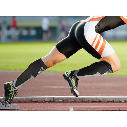 Colorful Stripe Compression Socks(3 Pairs) - image 2