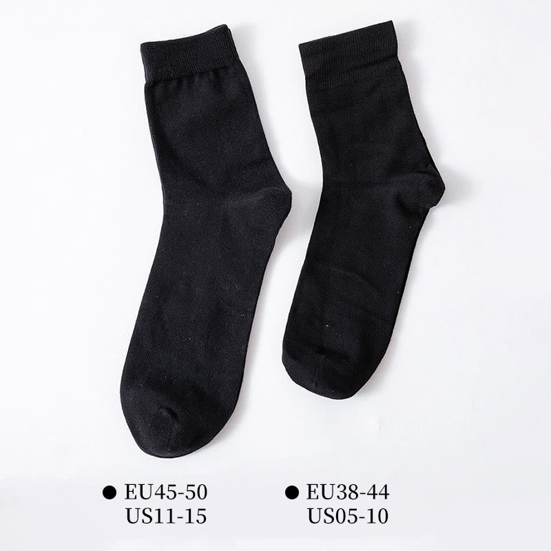 Solid Soft Quarter Socks(5 Pairs) - image 6
