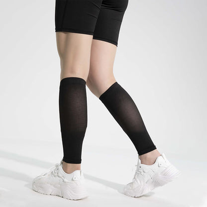 Ice Silk Footless Cool Compression Sleeve Socks Unisex - image 3