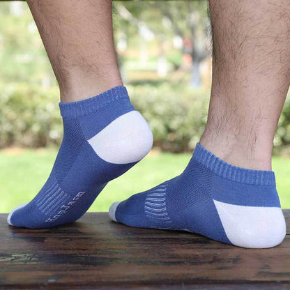 Letter Mesh Ankle Socks(5 Pairs) - image 2