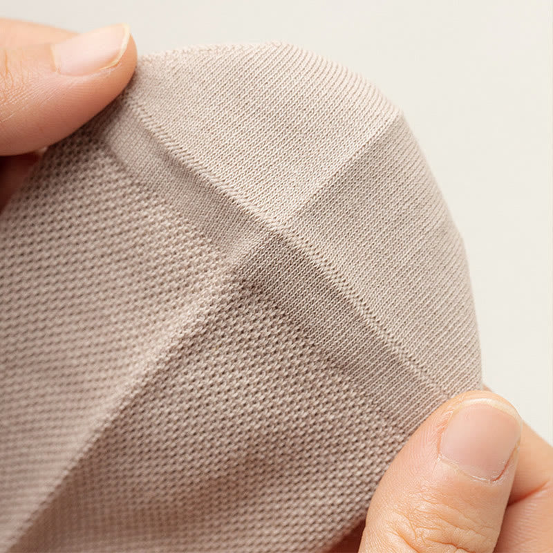 Cotton Mesh Quarter Socks(5 Pairs) - image 12