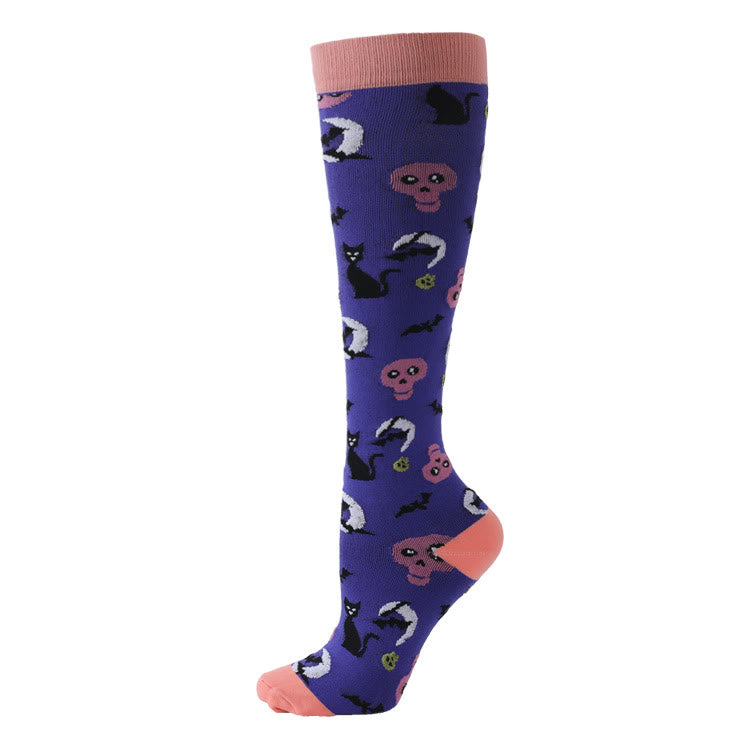 Halloween Funny Compression Socks(4 Pairs) - image 5