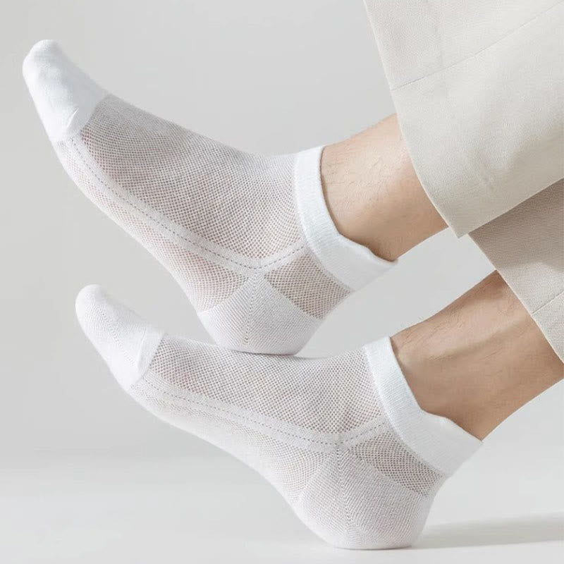 Mesh Breathable Ankle Socks(7 Pairs) - image 4