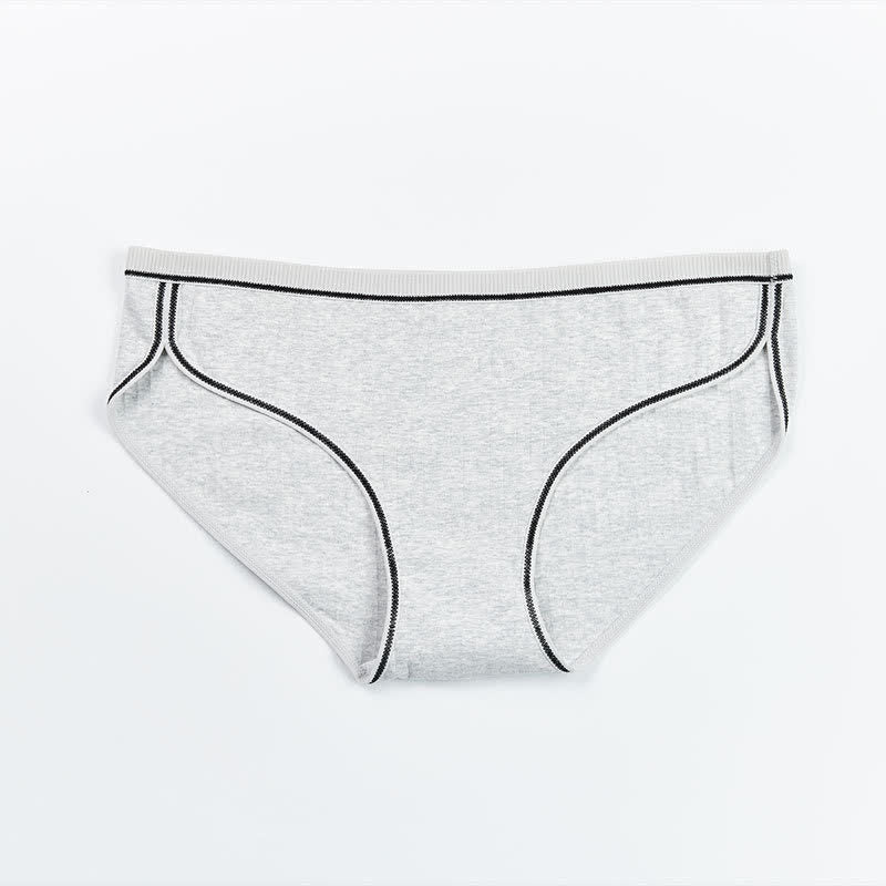 Plus Size Low Rise Cotton Panty(5 Pairs)