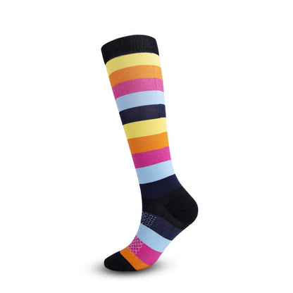 Colorful Puzzle Compression Socks(4 Pairs) - image 4