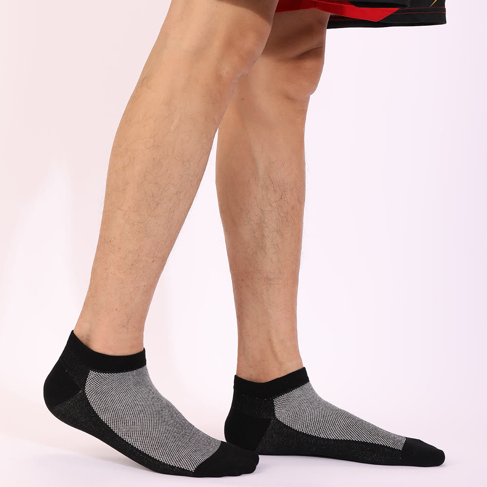 Stitching Color Ankle Socks(3 Pairs) - image 2