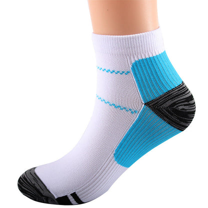 Elastic Sports Ankle Compression Socks(10 Pairs) - Blue - L/XL - image 10