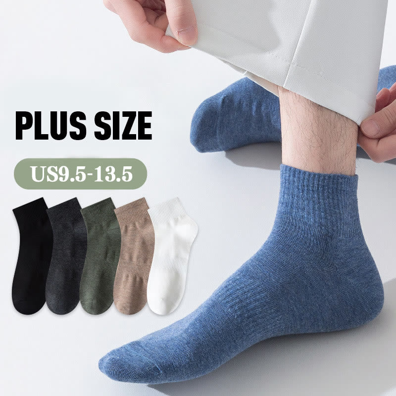Breathable Soft Cotton Quarter Socks(7 Pairs) - image 0