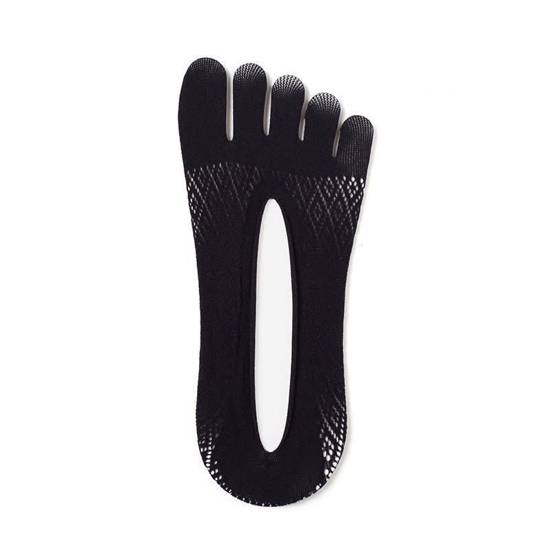 Five Toes Alignment Socks(6 Pairs) - Black - EU38-45(US5-11) - image 17