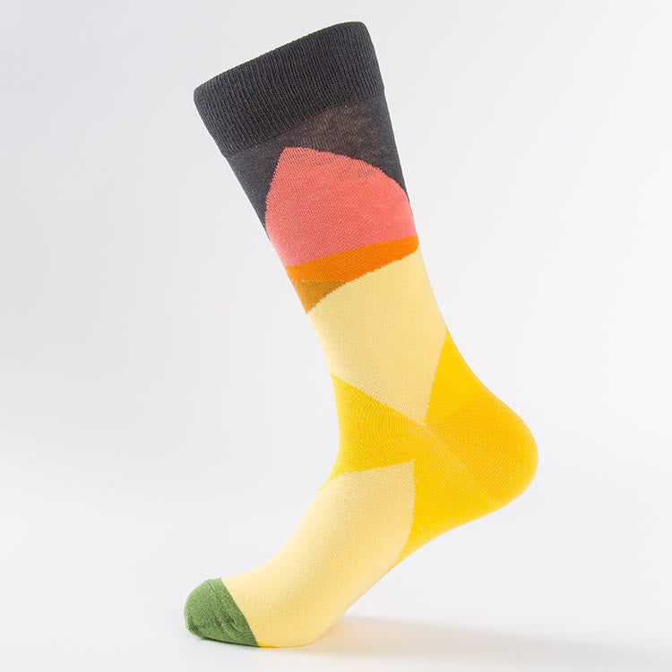Tulip Dove Pattern Crew Socks(6 Pairs) - image 3