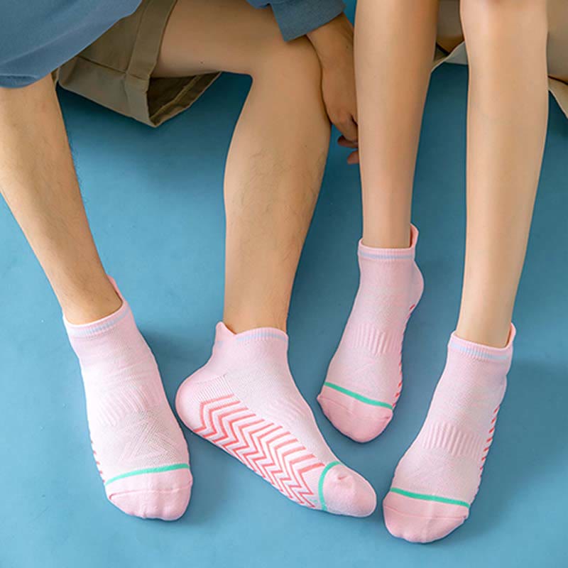 Athletic Running Cushioned Ankle Compression Socks(5 Pairs) - image 1