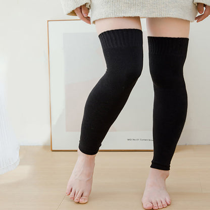 Plus Size Thigh High Toeless Sleeve(7 Pairs)