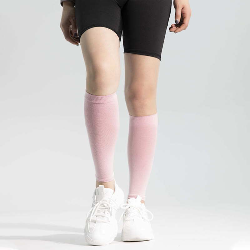 Ice Silk Footless Cool Compression Sleeve Socks Unisex - image 14
