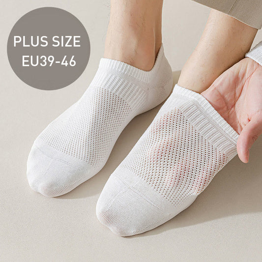 Plusock Mesh Cotton No Show Socks(5 Pairs) - image 0