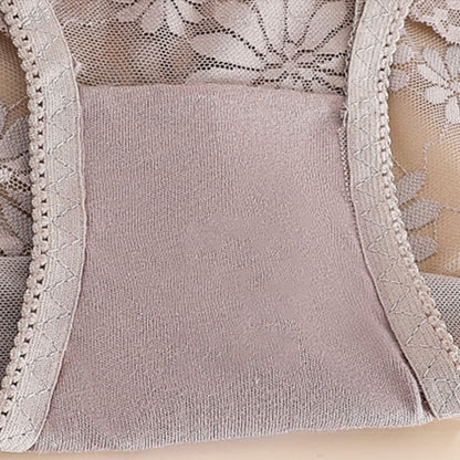 High-Waisted Floral Lace Panty(5 Pairs) - image 11