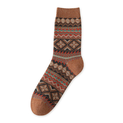 Retro Breathable Quarter Socks(3 Pairs) - image 15