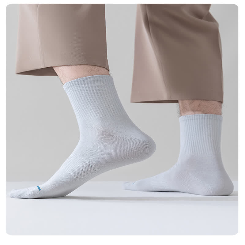 Solid Comfy Quarter Socks(6 Pairs) - image 5