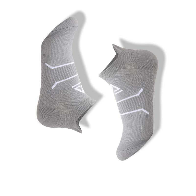 Plus Size Athletic Cushioned Ankle Compression Socks(7 Pairs) - Grey - EU40-45(US 8-12) - image 14