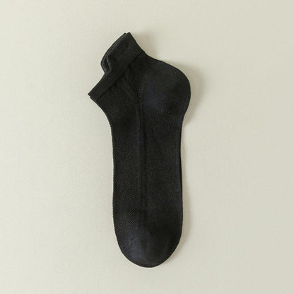 Plus Size Mesh Breathable Ankle Socks(7 Pairs)