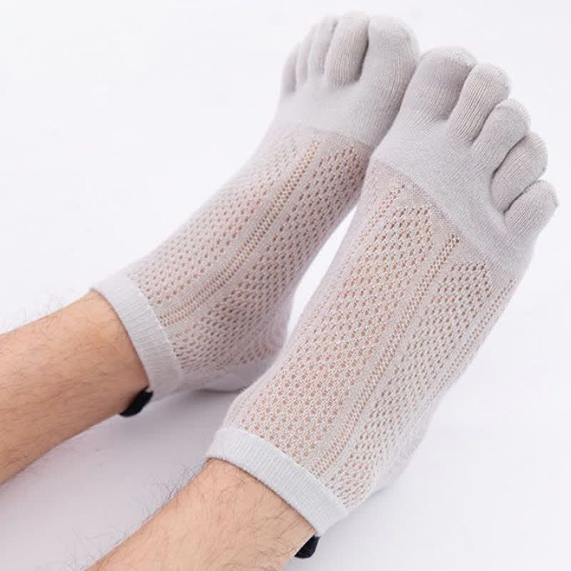Five Toes Cotton Alignment Socks(4 Pairs) - image 2