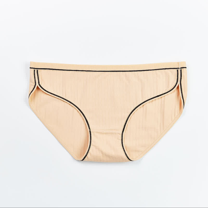 Plus Size Low Rise Cotton Panty(5 Pairs)