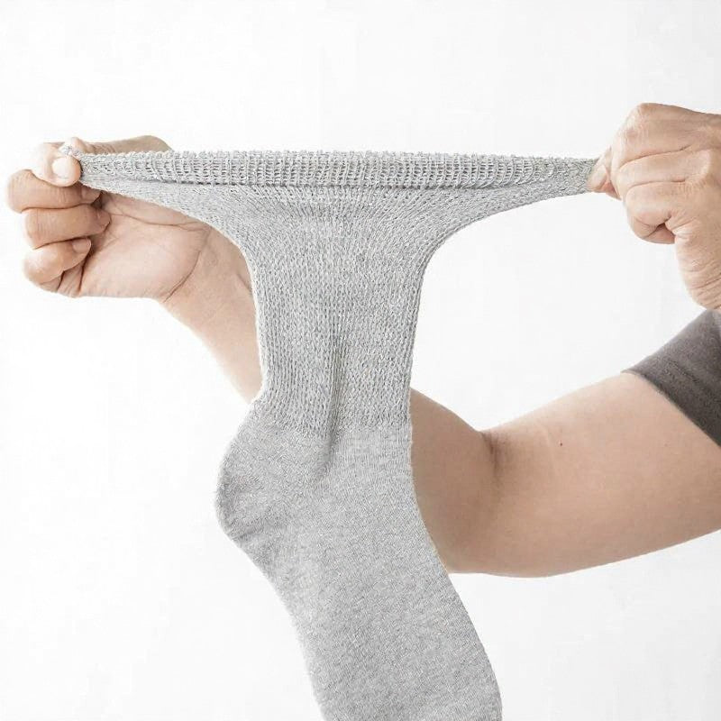 Breathable Ribbed Crew Socks(3 Pairs) - image 8
