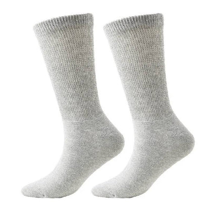 Breathable Ribbed Crew Socks(3 Pairs) - image 4