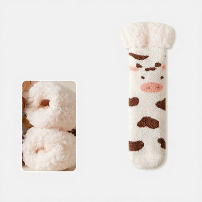 Cozy Bear Home Slipper Socks - image 4
