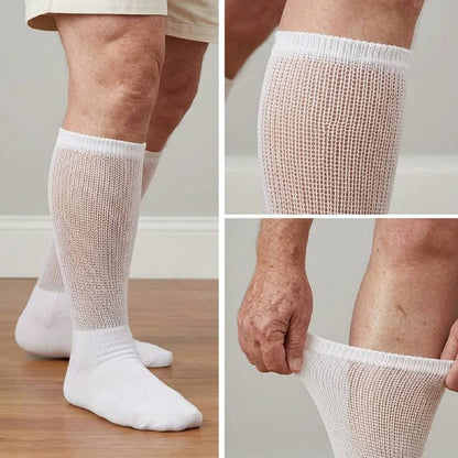 Breathable Ribbed Crew Socks(3 Pairs) - image 9