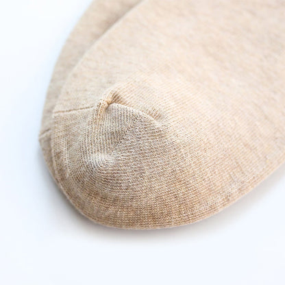 Durable Solid Crew Socks(7 Pairs) - image 5