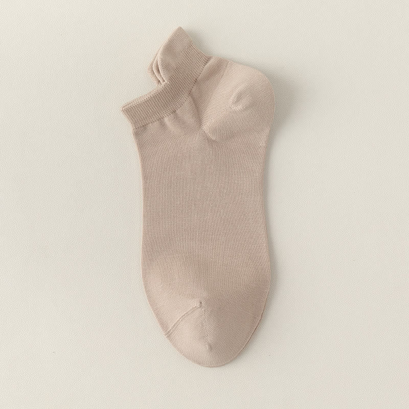 Lift Ears Ankle Socks(5 Pairs) - Khaki - EU39-46(US5-12) - image 20