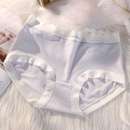 High-Waisted Bow Tie Panty(5 Pairs) - Purple - 3XL - image 14