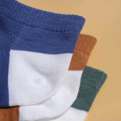 Letter Mesh Ankle Socks(5 Pairs) - image 9