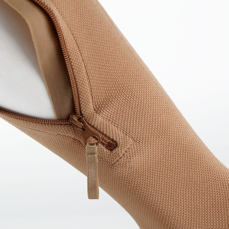 Graduated Compression Zipper Socks Open Toe - image 6